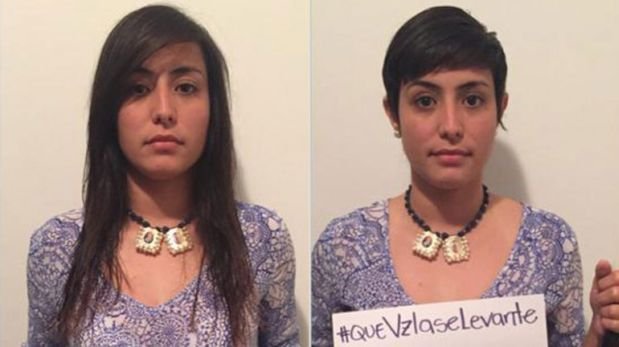 Venezuela: Mujer de preso político se corta el pelo en protesta