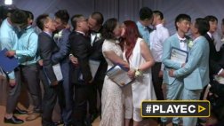 Homosexuales chinos se casaron en EE.UU. tras ganar concurso