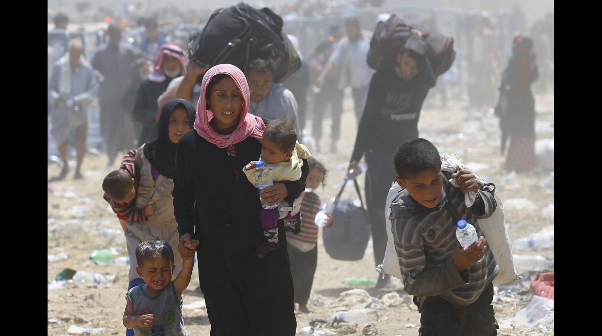 Estado Islámico: El desesperado éxodo de los sirios a Turquía