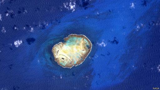 Estos islotes, en un mar azul intenso, le recordaron