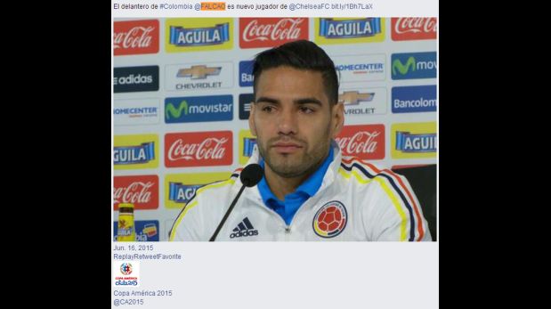 (Foto: captura Twitter Copa América 2015)