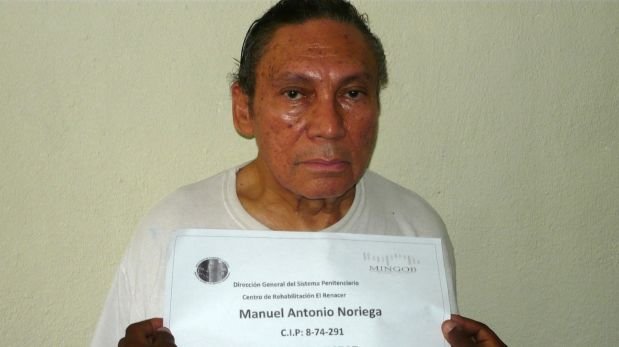 Ex dictador Manuel Antonio Noriega pide perdón a los panameños