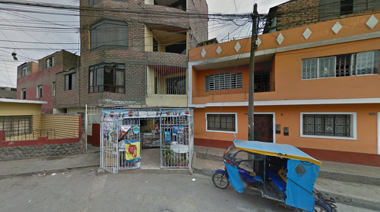 En esta foto de Google Maps, se observa que en el 2013 esta zona era utilizada como una tienda. (Foto: Google Maps)