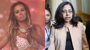Angie Arizaga no acept&oacute; ayuda de la ministra Marcela Huaita. (Fotos: archivo El Comercio)