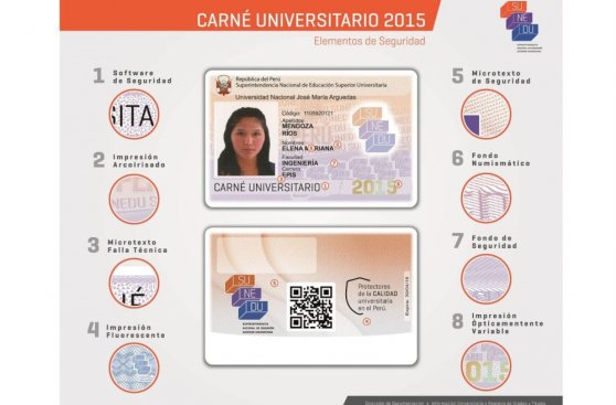 Carnet Universitario 2015: conoce sus nuevas características