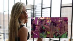 "Combate: Alejandra reaccionó así tras ingresar al equipo Verde