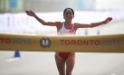 Toronto 2015: Gladys Tejeda ganó medalla de oro en la maratón