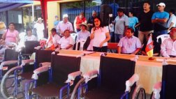Piura: entregan 580 sillas de ruedas donadas por gobierno chino