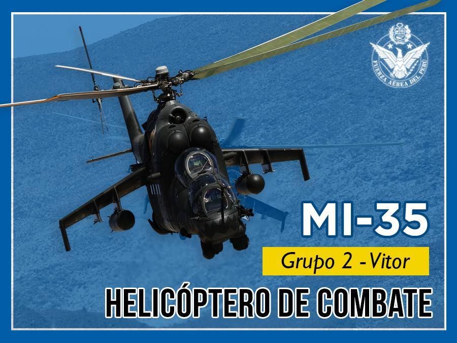 Este es uno de los helicópteros que se exhibirán este domingo 2 de agosto a partir de las 11:30 a.m en el Desfile Aéreo y Naval por el 194º Aniversario de la Independencia Nacional del Perú. (Difusión)