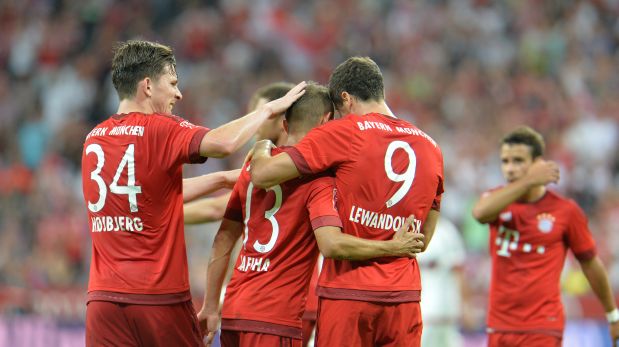 Bayern Múnich venció 3-0 a Milan por el torneo Audi Cup
