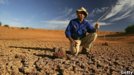 El norte de Australia suele verse afectado por la sequía en los años de El Niño.