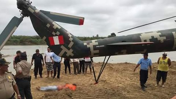 Tumbes: helicóptero decapitó a mujer en visita de ministros