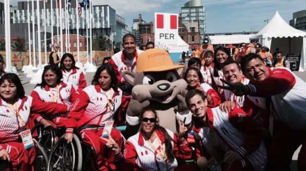 Juegos Parapanamericanos: se izó la bandera peruana en Toronto