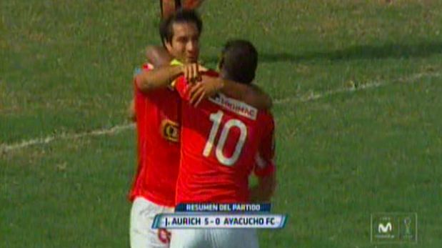 Juan Aurich goleó 5-0 a Ayacucho F.C. por el Torneo Apertura