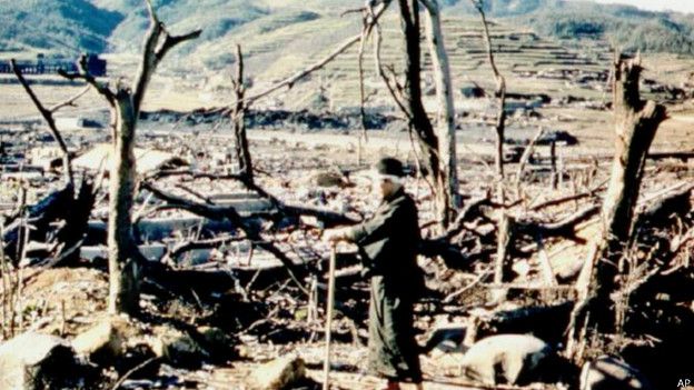 La bomba causó enorme destrucción en la ciudad. (Foto: AP)