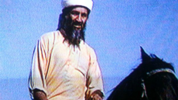 Osama Bin Laden quería proyectar una imagen de militante eficaz, según el profesor Flagg Miller. (Foto: BBC Mundo)