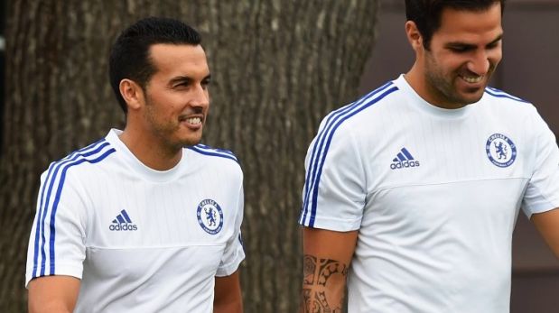 Pedro ya entrena en Chelsea: 