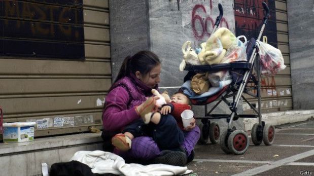 La crisis actual de Grecia ha arrojado a muchas personas a la calle. El futuro de ellos será tema central de la campaña por iniciarse. (Foto: Getty Images)