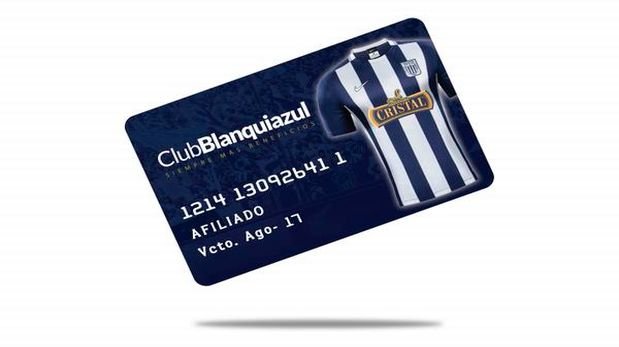 Alianza Lima presenta tarjeta de beneficios 'Club Blanquiazul' 