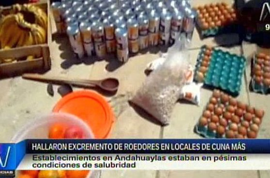 Cierran locales de Cuna Más por malas condiciones de higiene