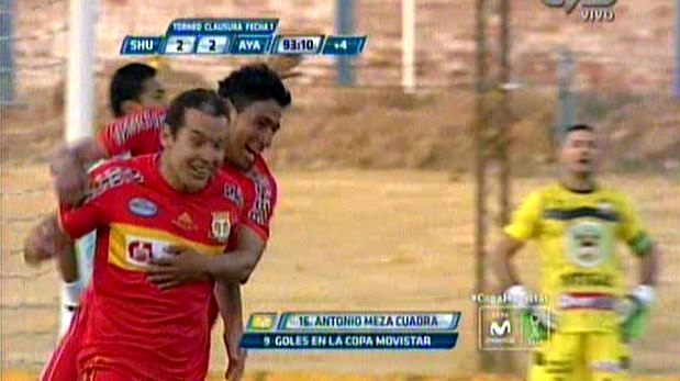 Fútbol peruano: el Clausura empezó con este insólito gol