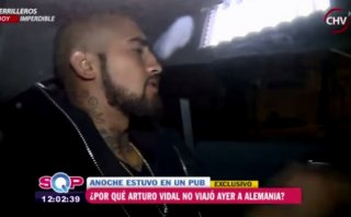 Chile: Vidal pidió no jugar por su hijo y fue visto en un bar