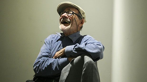 LIMA 01 DE SEPTIEMBRE DE 2015FOTOS DE RETRATO Y DEL ENSAYO AL ACTOR ENRIQUE VICTORIA POR SUS 90 A?OS, EL ACTOR SIIGUE EN ACTIVIDAD Y PRESENTA ESTE VIERNES UNA OBRA DE TEATRO LLAMADA ESPACIOS VACIOS DIRIGIDA POR FRANCO IZAPAGINA DEL ADULTO MAYOR