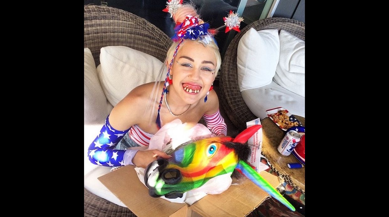 Miley Cyrus: Las fotos más raras que ha publicado en Instagram
