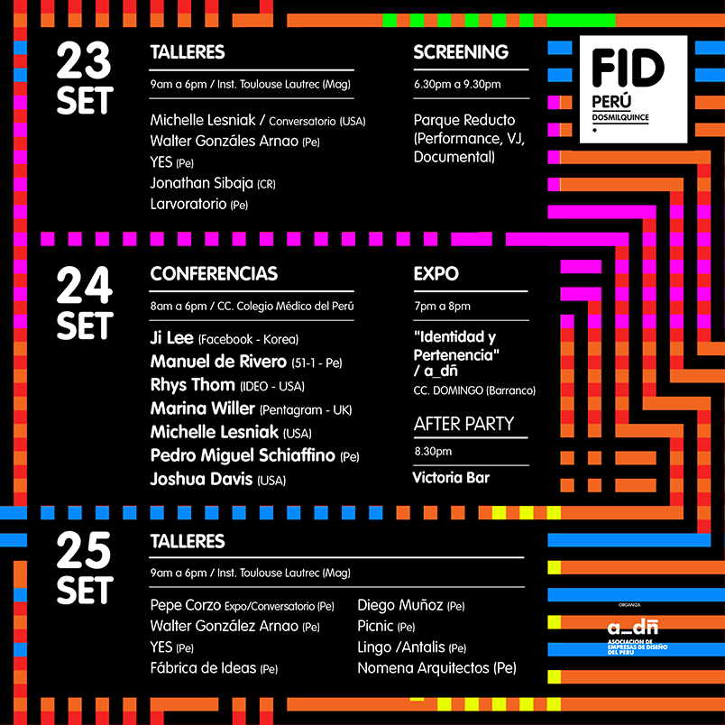 [Foto] Festival Internacional del Diseño llega por primera vez a Lima