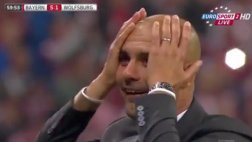 Lewandowski: la reacción de Guardiola tras sus cinco goles