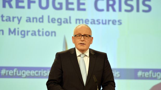 Vicepresidente de la Comisión, Frans Timmermans. (Foto: AP)
