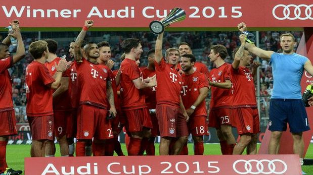 Pero el grupo también tiene intereses en su principal rival, el Bayern Múnich, al que patrocina. (Foto: Getty Images) 