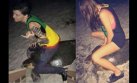 Mujer es detenida por montar tortuga y publicar fotografías
