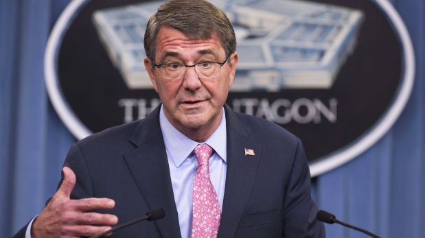 Secretario de Defensa estadounidense, Ashton Carter. (Foto: AFP)