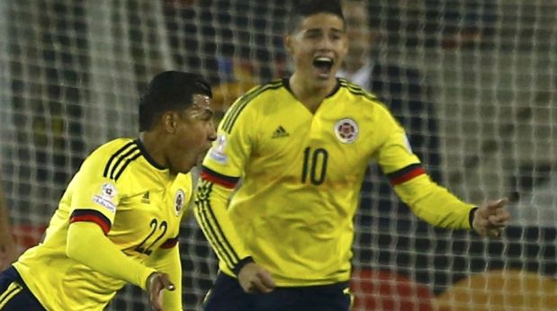 Colombia celebra óptima recuperación de James y Murillo