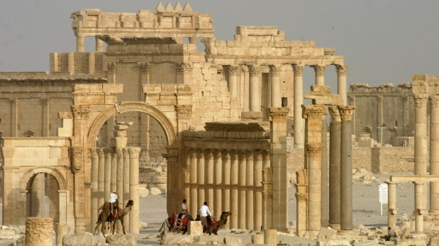 El templo de Bel fue uno de los primeros tesoros arqueológicos destruidos por el grupo terrorista Estado Islámico. (Reuters)