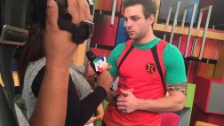 "Combate": Nicola Porcella vistió los colores del 'reality'