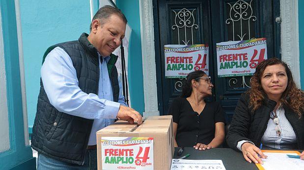 Arana negó pugnas con Verónika Mendoza en elecciones internas