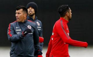 Chile entrenó hoy tras el histórico triunfo frente a Brasil