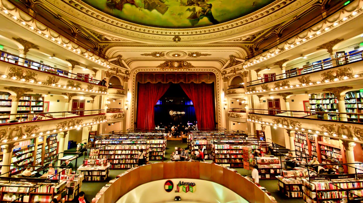 La librería Ateneo de Buenos Aires es el lugar ideal para comprar libros. (Foto: Flickr Creative Commons / Christian Jiménez)