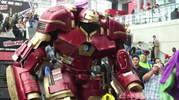 Crean disfraz de Iron man Hulkbuster en tamaño real