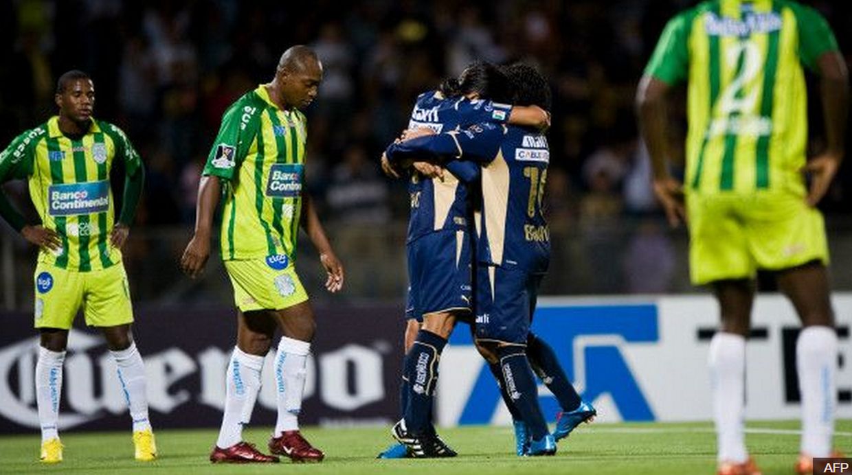 El equipo Marathón, uno de los más populares de Honduras, juega en el estadio Yankel Rosenthal de San pedro Sula. (Foto: BBC Mundo)