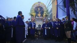 Señor de los Milagros realizó su tercer recorrido procesional