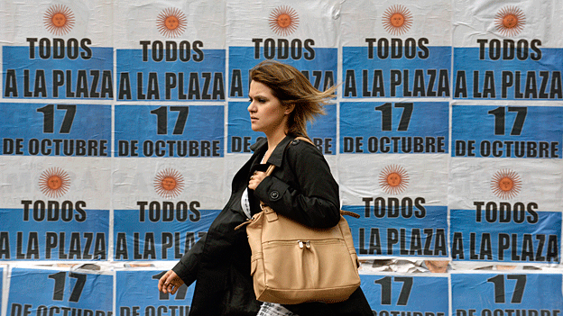 El 17 de octubre de cada año los peronistas celebran el Día de la Lealtad, su fecha fundacional. En 2015, el peronismo cumple 70 años. (Foto: AFP)