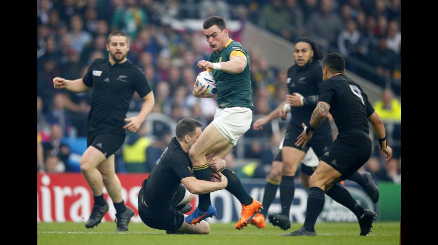 Nueva Zelanda ganó y es finalista del Mundial de rugby 