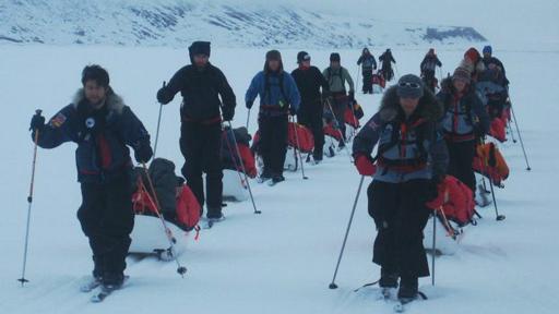 Distintas expediciones alcanzaron el Punto Sur, pero el Polo Ártico ha sido más escurridizo. (Foto: Ice warrior)