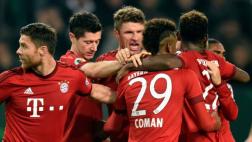 Bayern Múnich venció 3-1 a Wolfsburgo por la Copa Alemana