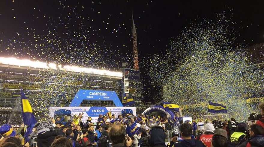 Boca Juniors campeón: así fue la fiesta en la Bombonera