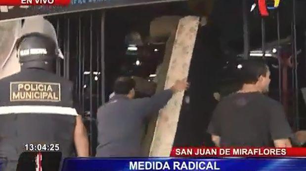 SJM: municipio embarga bienes a vecinos morosos [VIDEO]