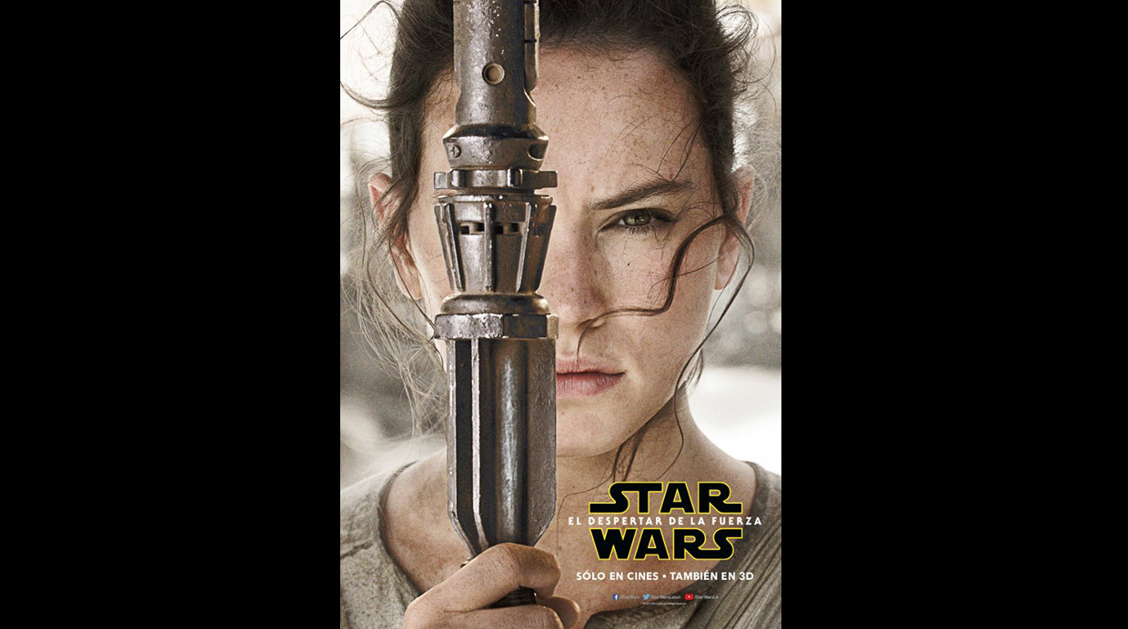 Daisy Ridley como Rey en nuevo póster de 